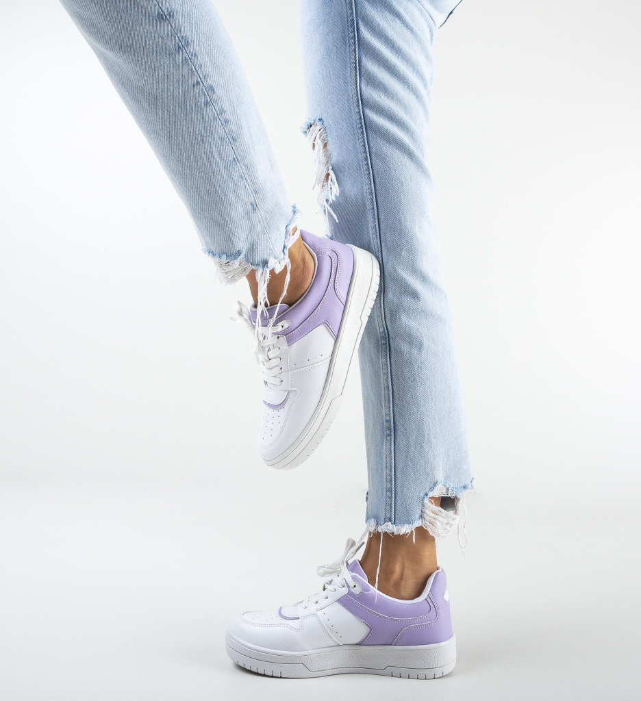 Pantofi Sport Tabaha Mov - Confort și Stil - imagine 4