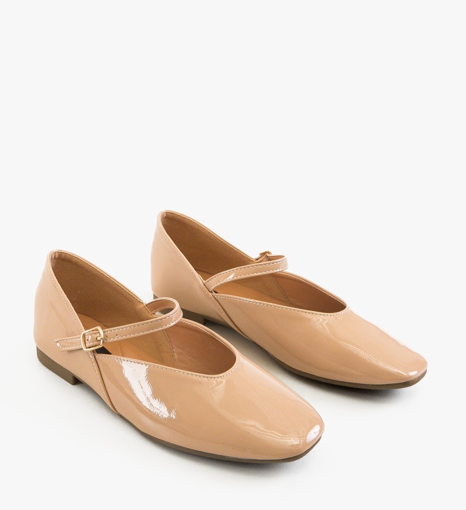 Balerini Dama Perre Bej Eleganți și Confortabili - imagine 9