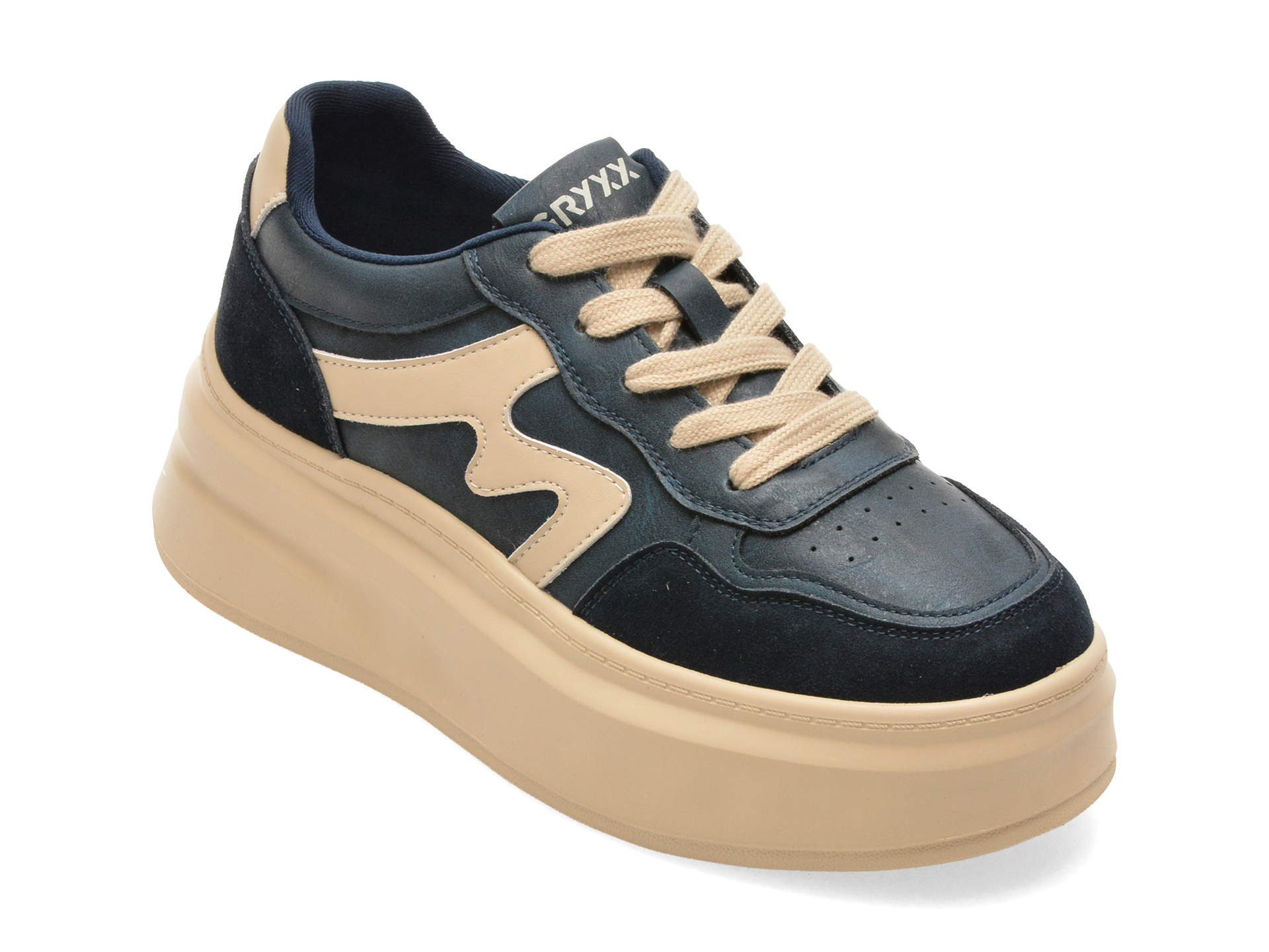Pantofi Sport GRYXX Bleumarin din Piele Naturală