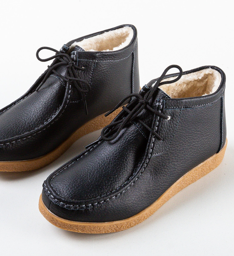 Pantofi Casual Munela Negri - Confort și Stil - imagine 6