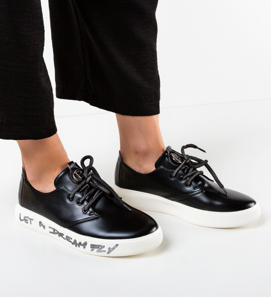 Pantofi Casual Dama Balmas Negri - Confort și Stil - imagine 4
