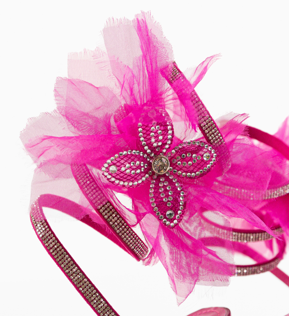 Sandale cu toc Zambel Fuchsia - Eleganță și Stil - imagine 8