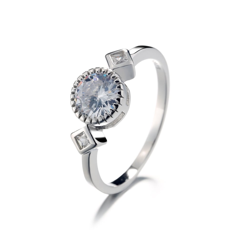 Inel Argint Delis JW1355 - Elegant cu Pietre
