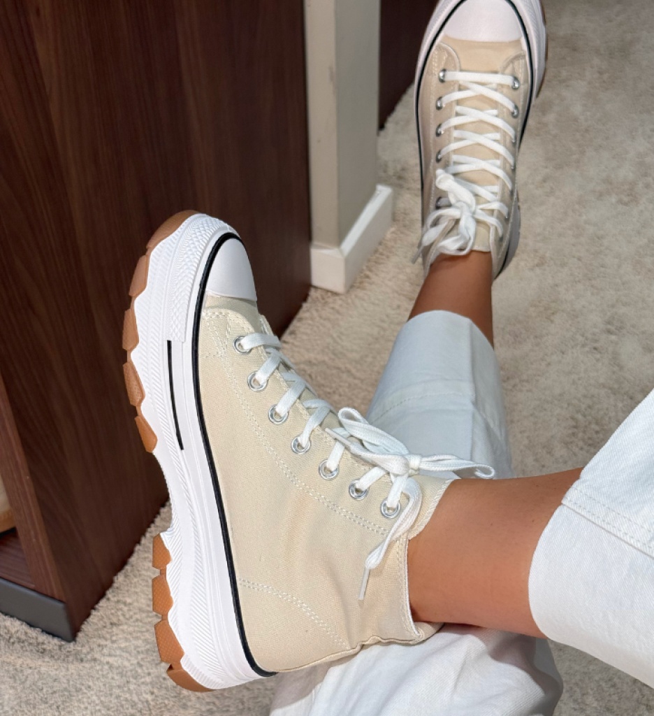 Sneakers Fedaz Khaki Dama - Confort & Stil - imagine 2