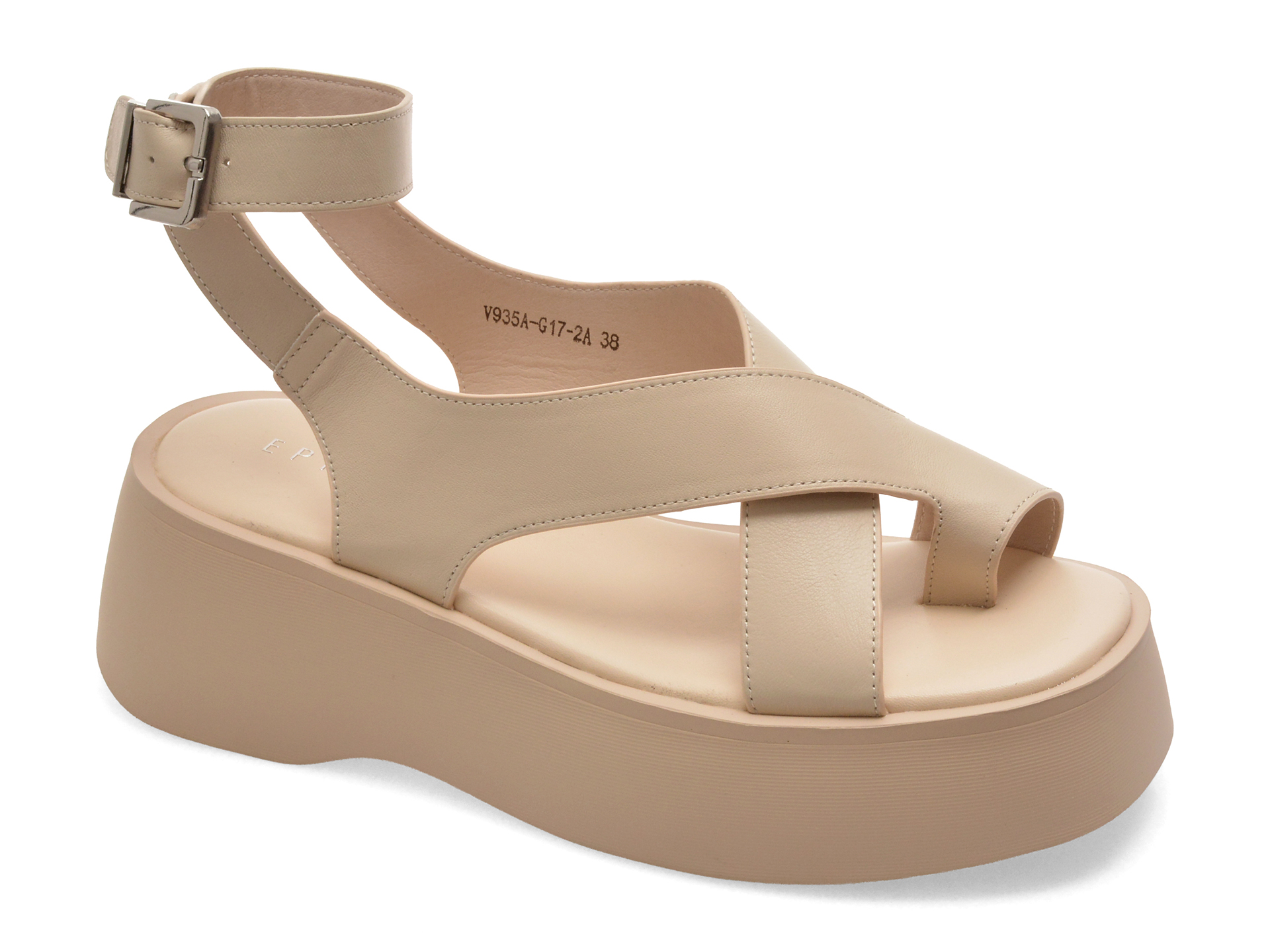 Sandale Epica Nude | Confort și Eleganță - imagine 2