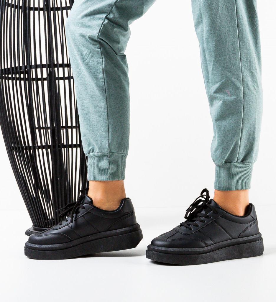 Sneakers Bjorn Negri | Confort și Stil Sport - imagine 2