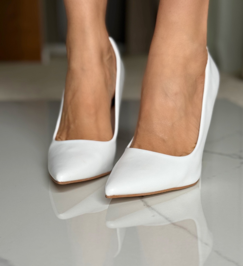 Pantofi Chance Albi | Eleganță și Stil - imagine 4