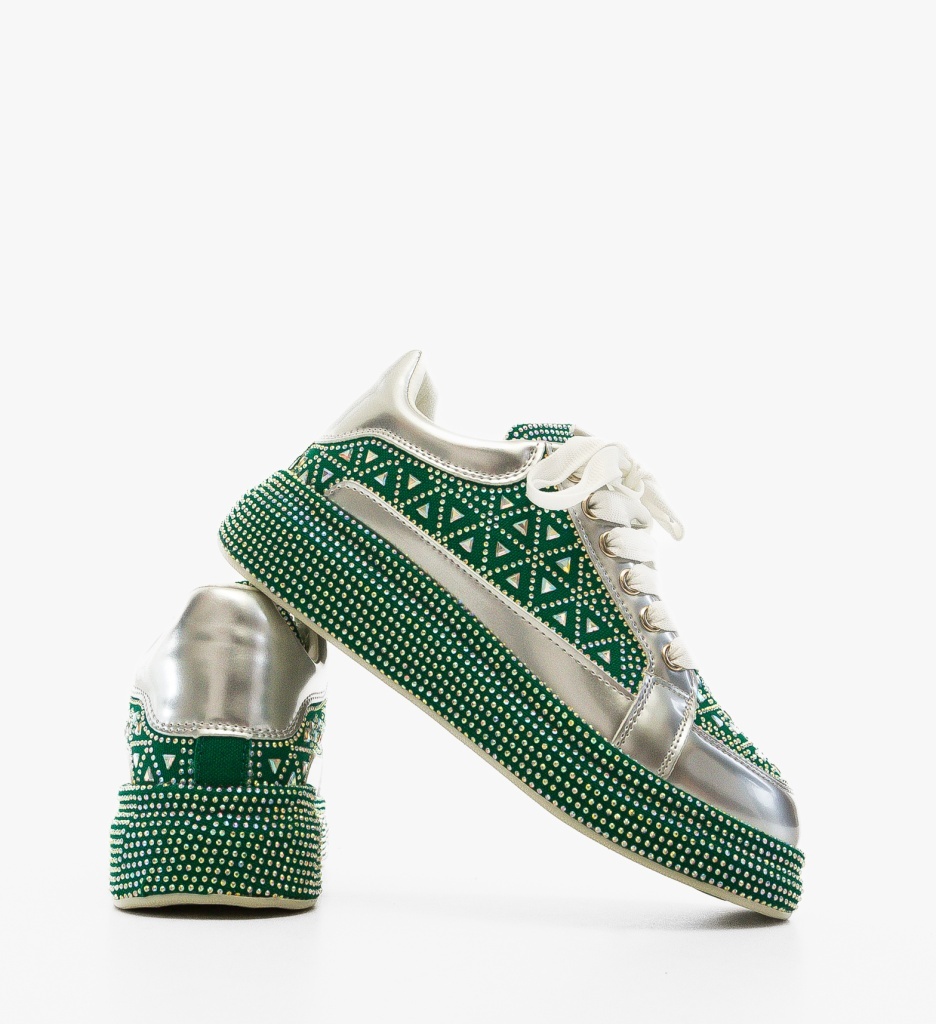 Sneakers Dama Trente Verzi | Confort Sport - imagine 4