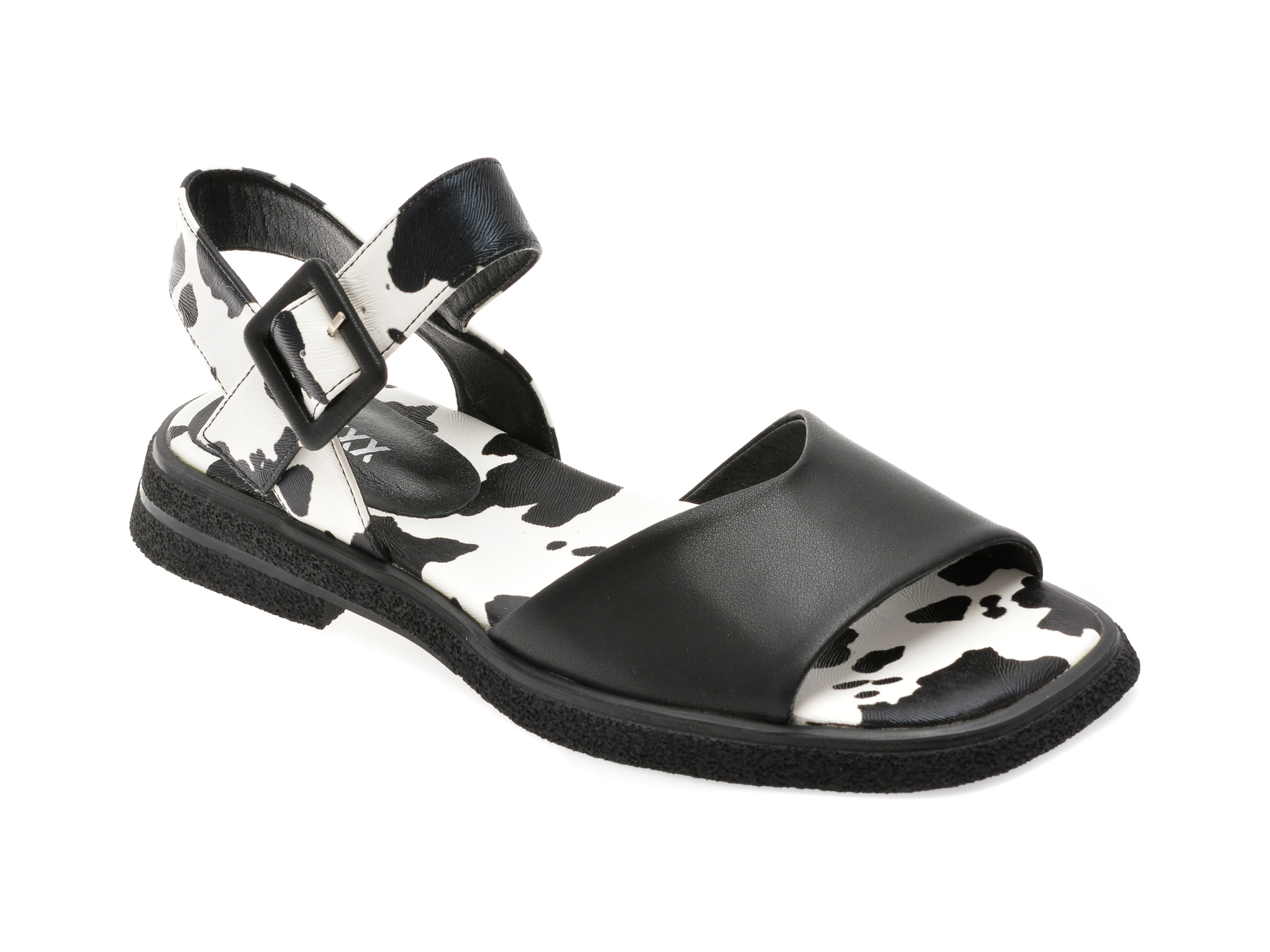 Sandale GRYXX Negre Piele Naturală - Model 5297