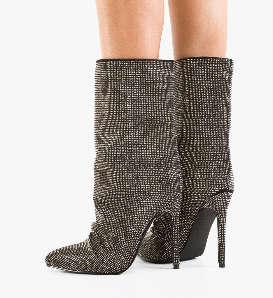 Botine Dama Ghyona Negre | Depurtat