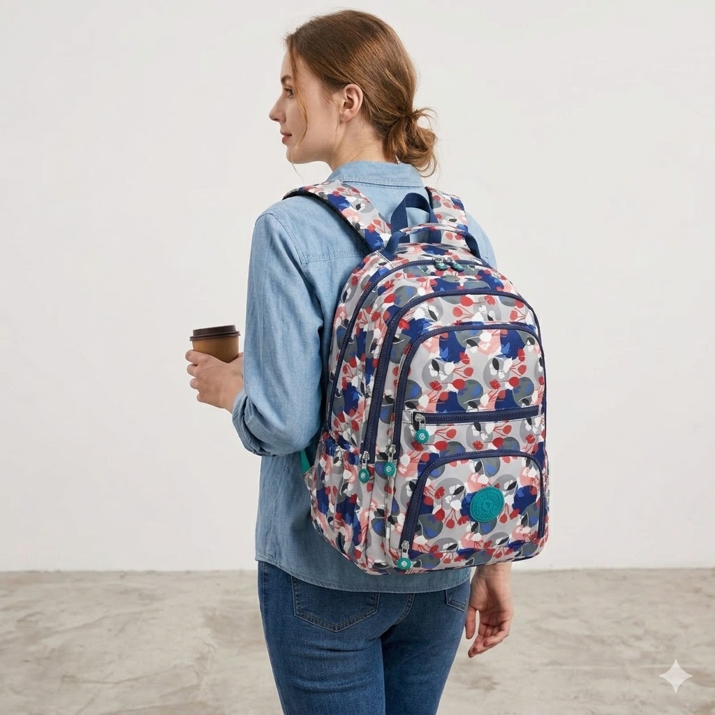 Rucsac Picadili Isoldeia GT3665 Multicolor - imagine 5