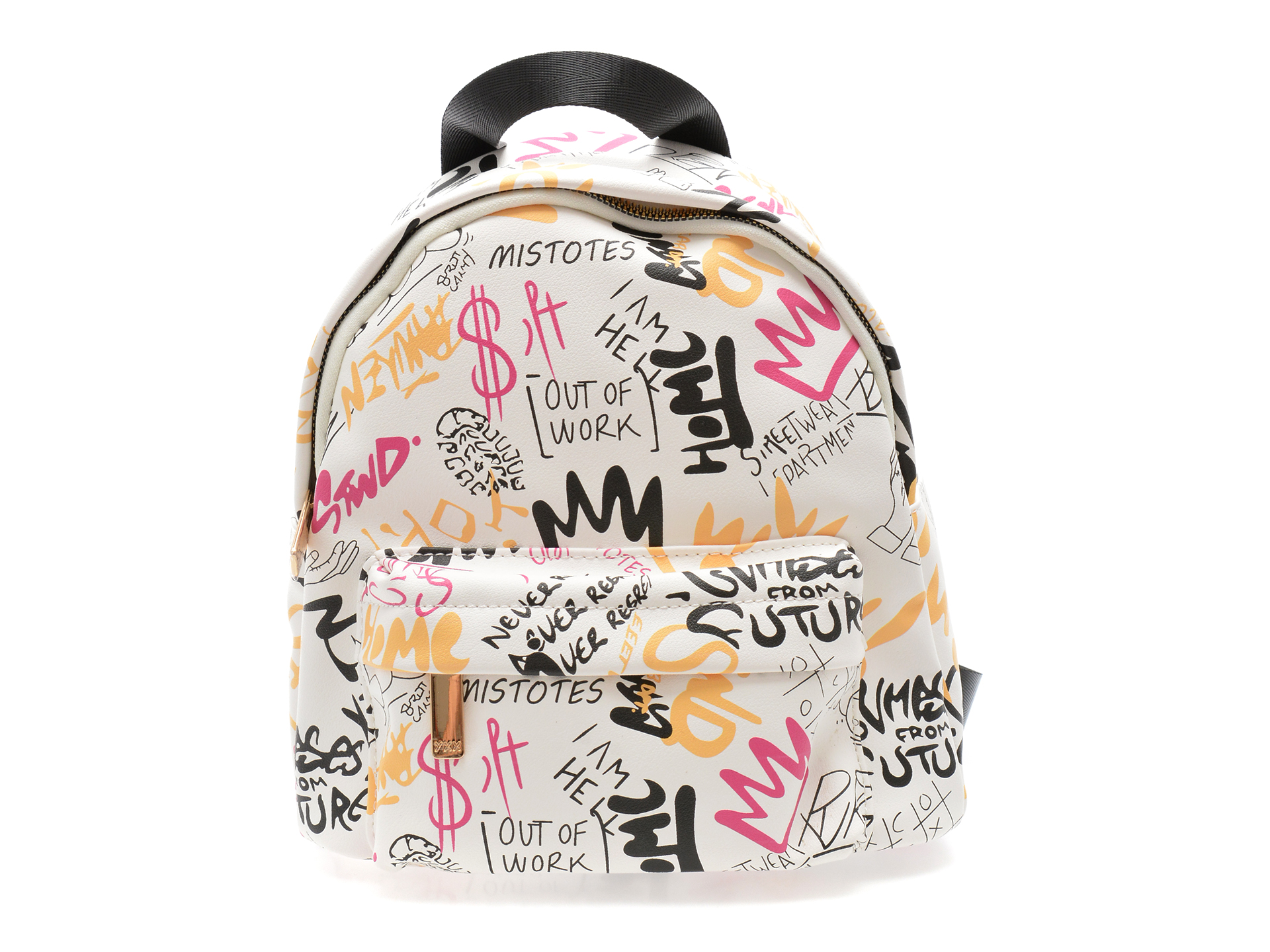 Rucsac Gryxx Alb Piele Eco - Elegant și Practic