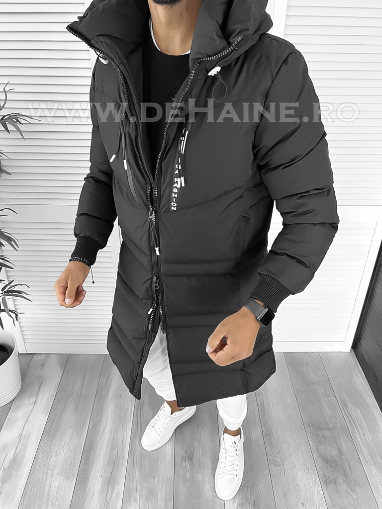 Geaca Barbati Neagra Iarna - Stil si Confort