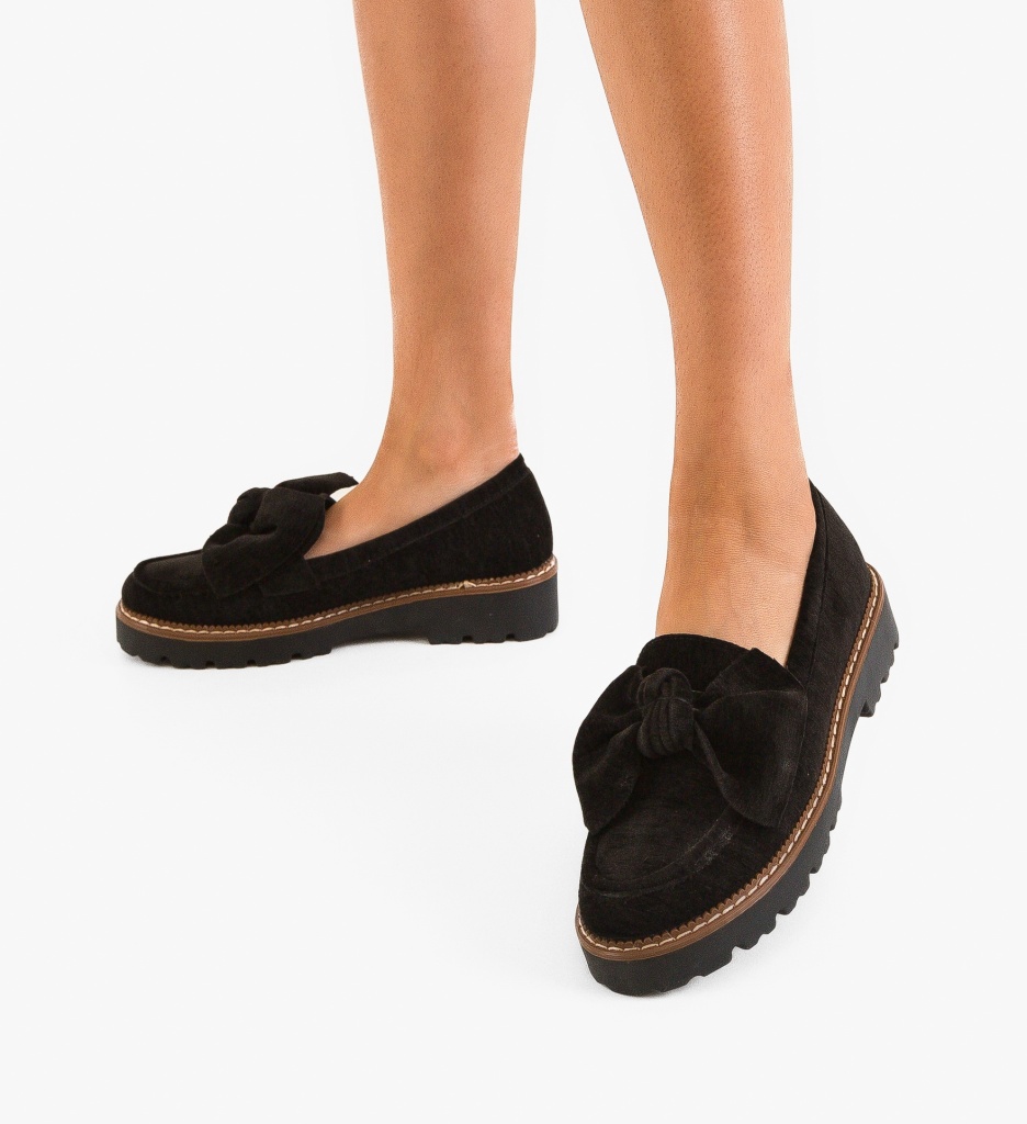 Pantofi Casual Navdeep Negri - Confort și Stil - imagine 2