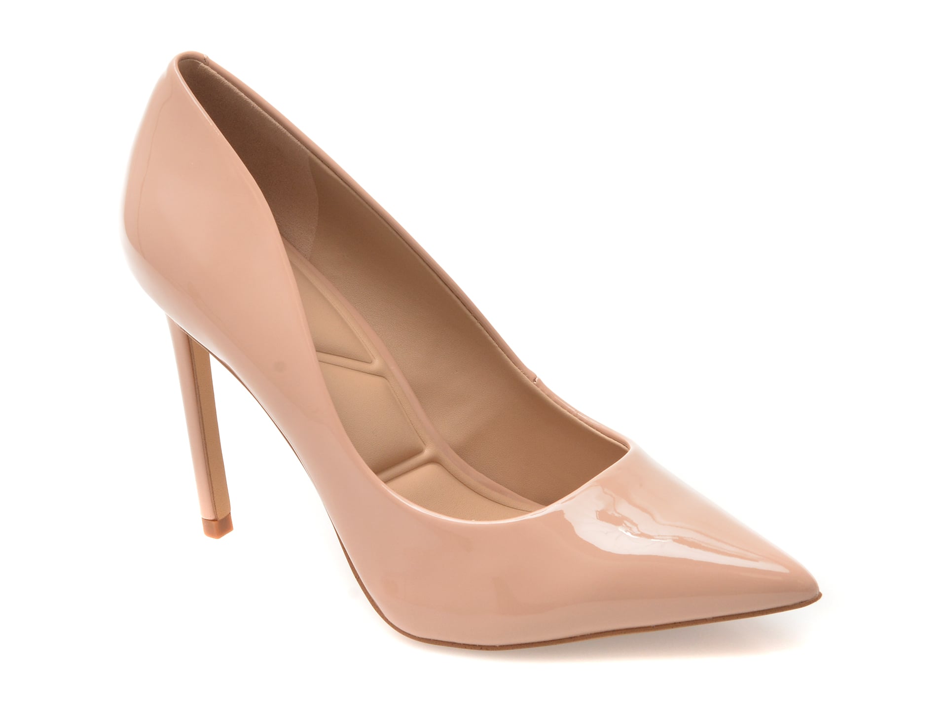 Pantofi ALDO Stessy 2.0 Nude Piele Lacuită