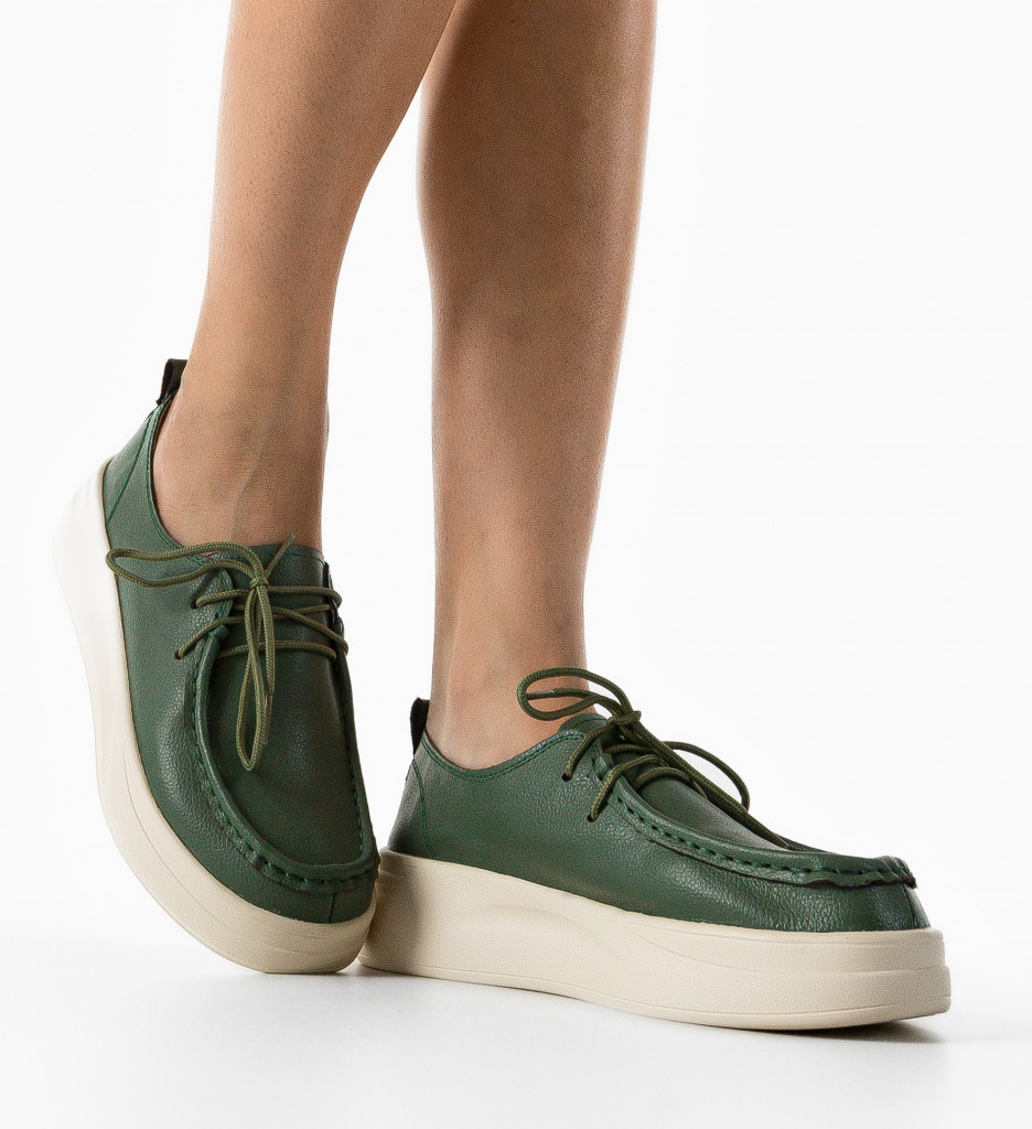 Pantofi Casual Jange Verzi - Confort și Stil - imagine 3