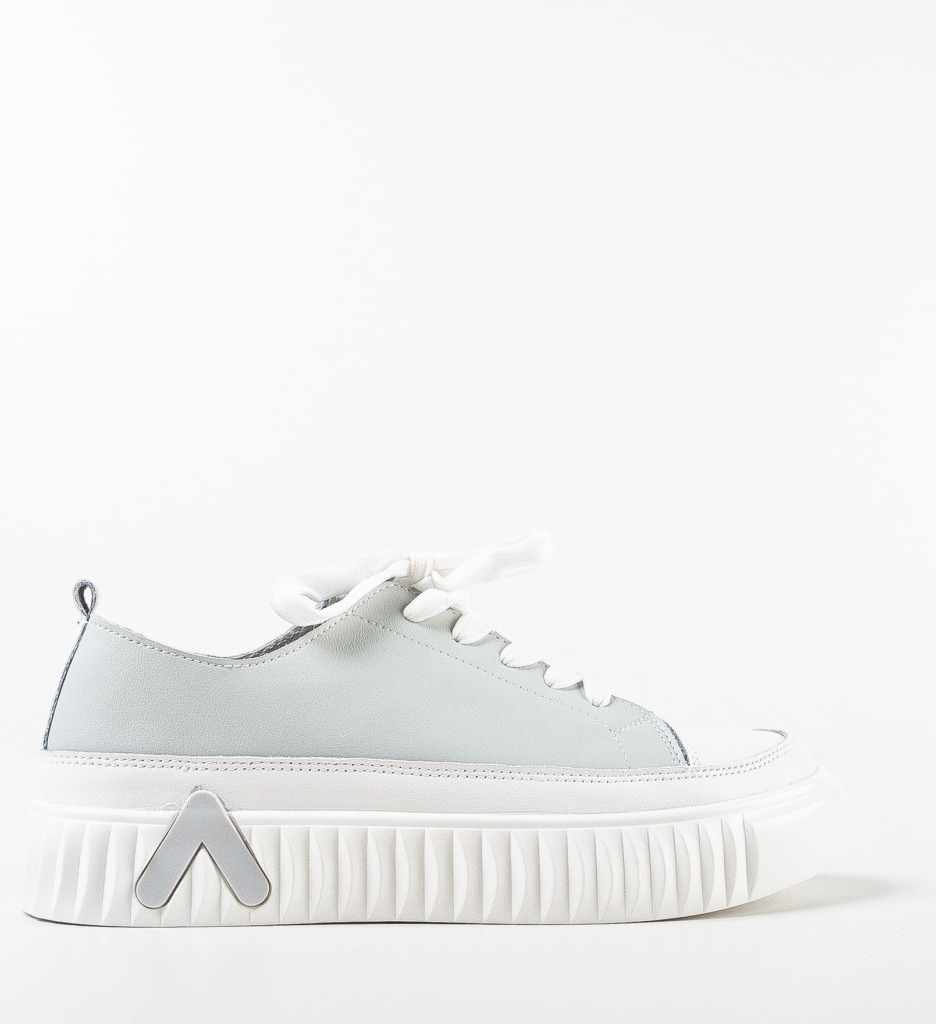 Sneakers Dama Colon Gri | Confort și Stil - imagine 4