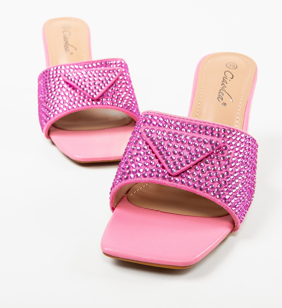 Saboti Dama Davila Roz - Eleganță și Confort - imagine 6