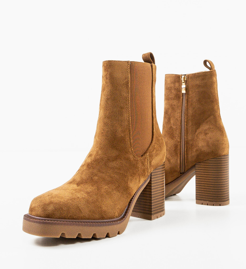 Botine Nevymar Camel | Confort & Stil Elegant - imagine 7