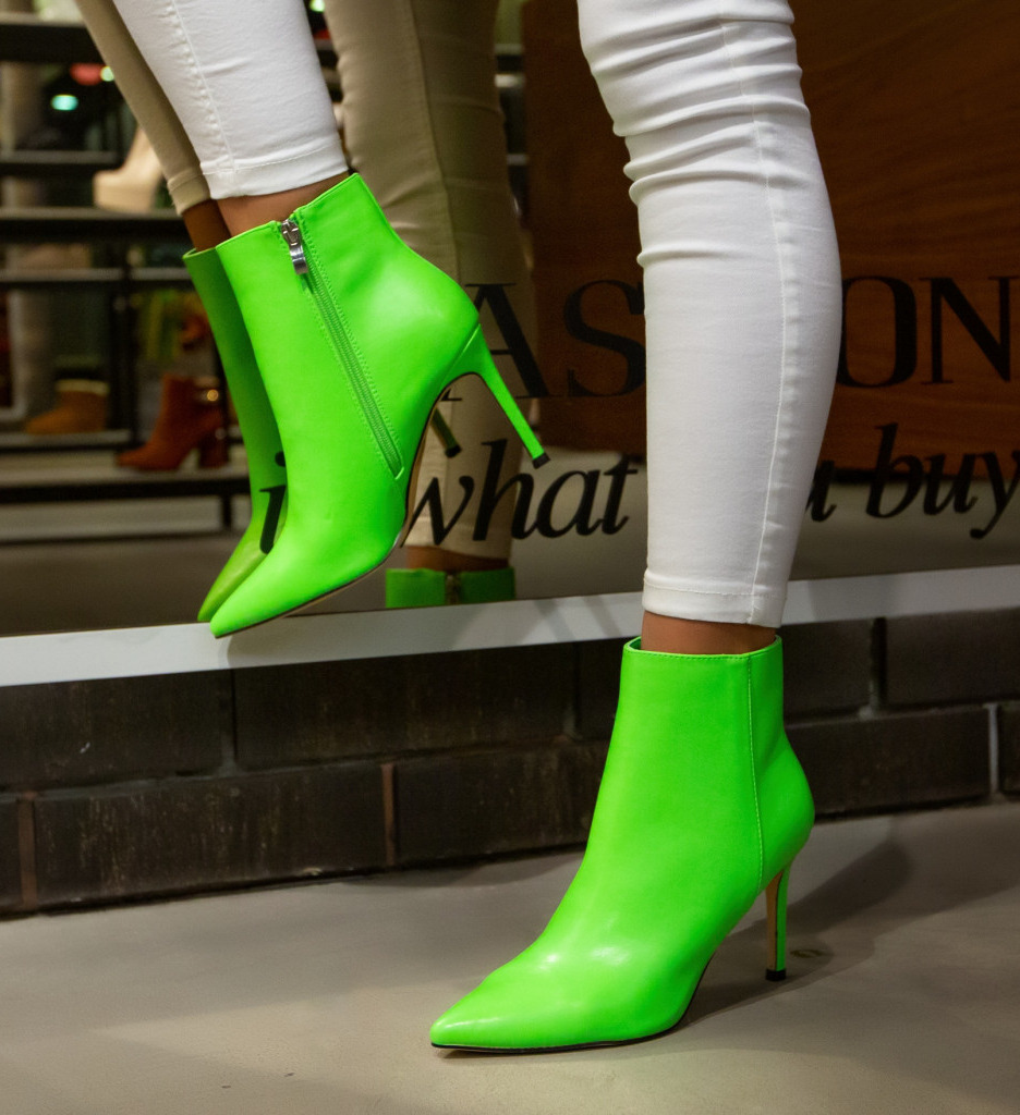 Botine Dama Aamna Verzi | Stil și Eleganță - imagine 3