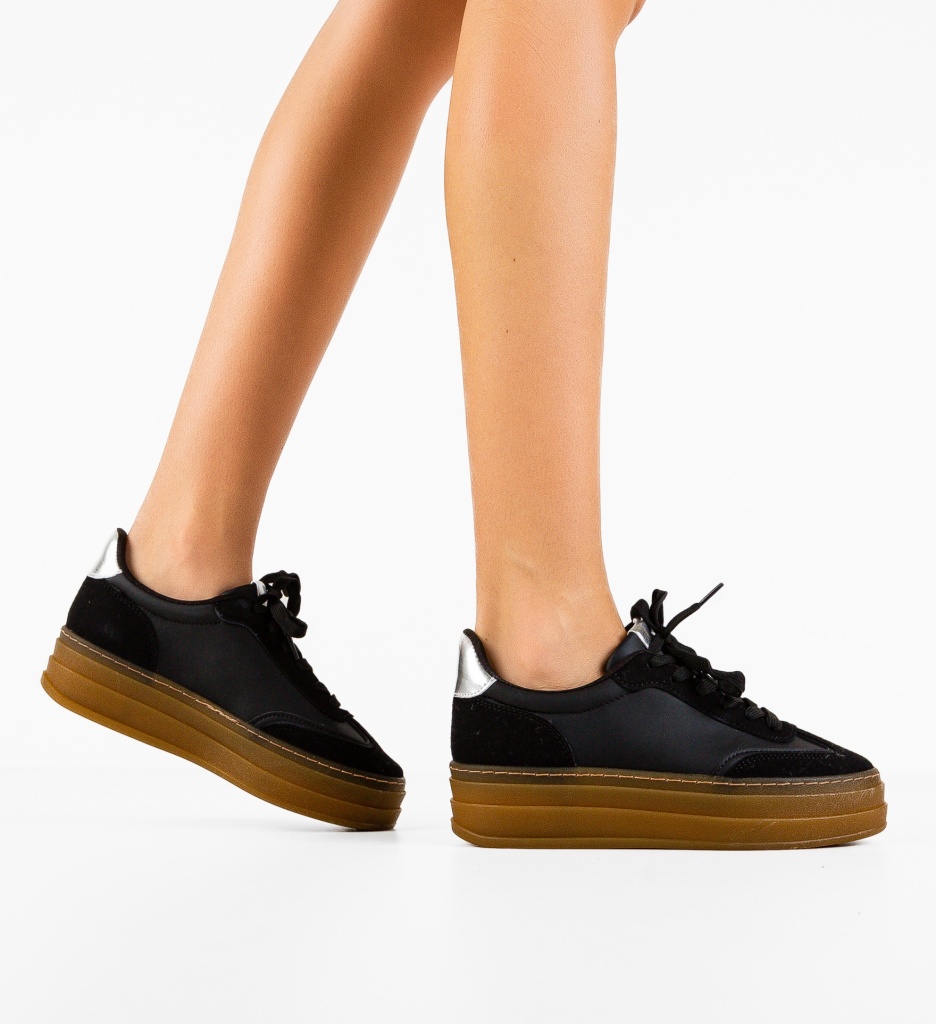 Sneakers Jaswin Negri - Confort și Stil Urban