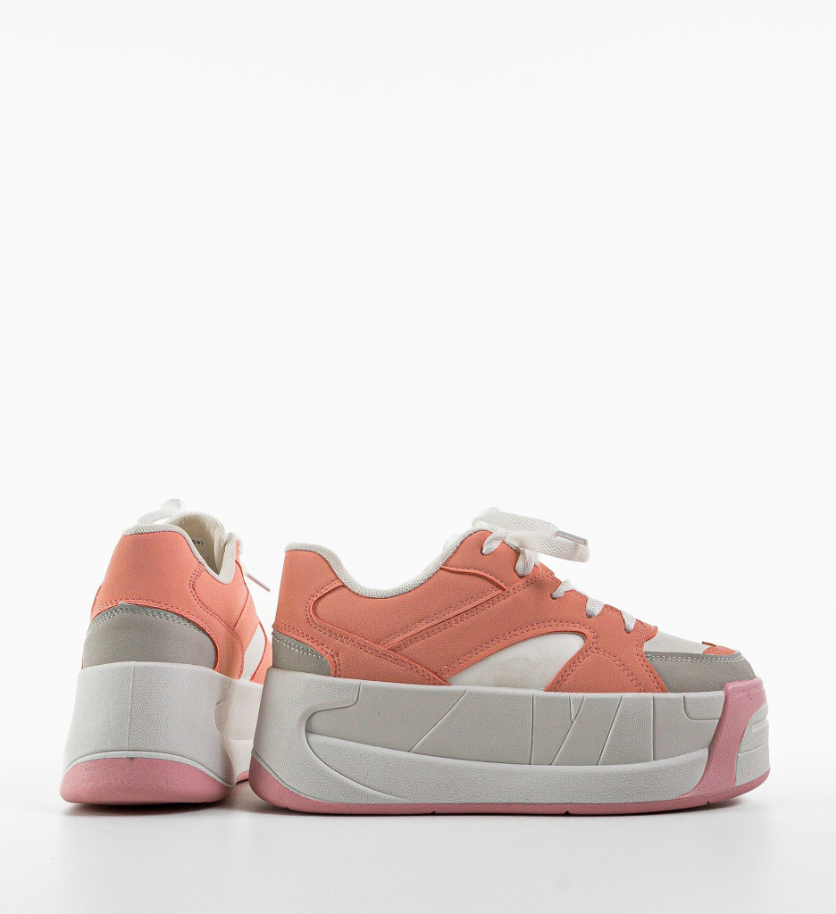 Sneakers Dama Wofe Roz - Confort și Stil - imagine 4