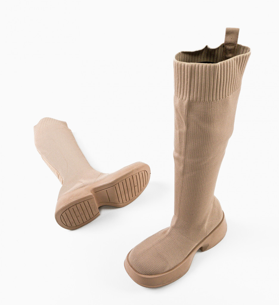 Cizme Dama Meritite Bej - Eleganta si Confort - imagine 6