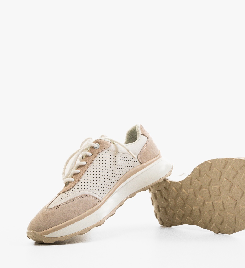 Sneakers Dama Kyunef Bej | Confort și Stil - imagine 6
