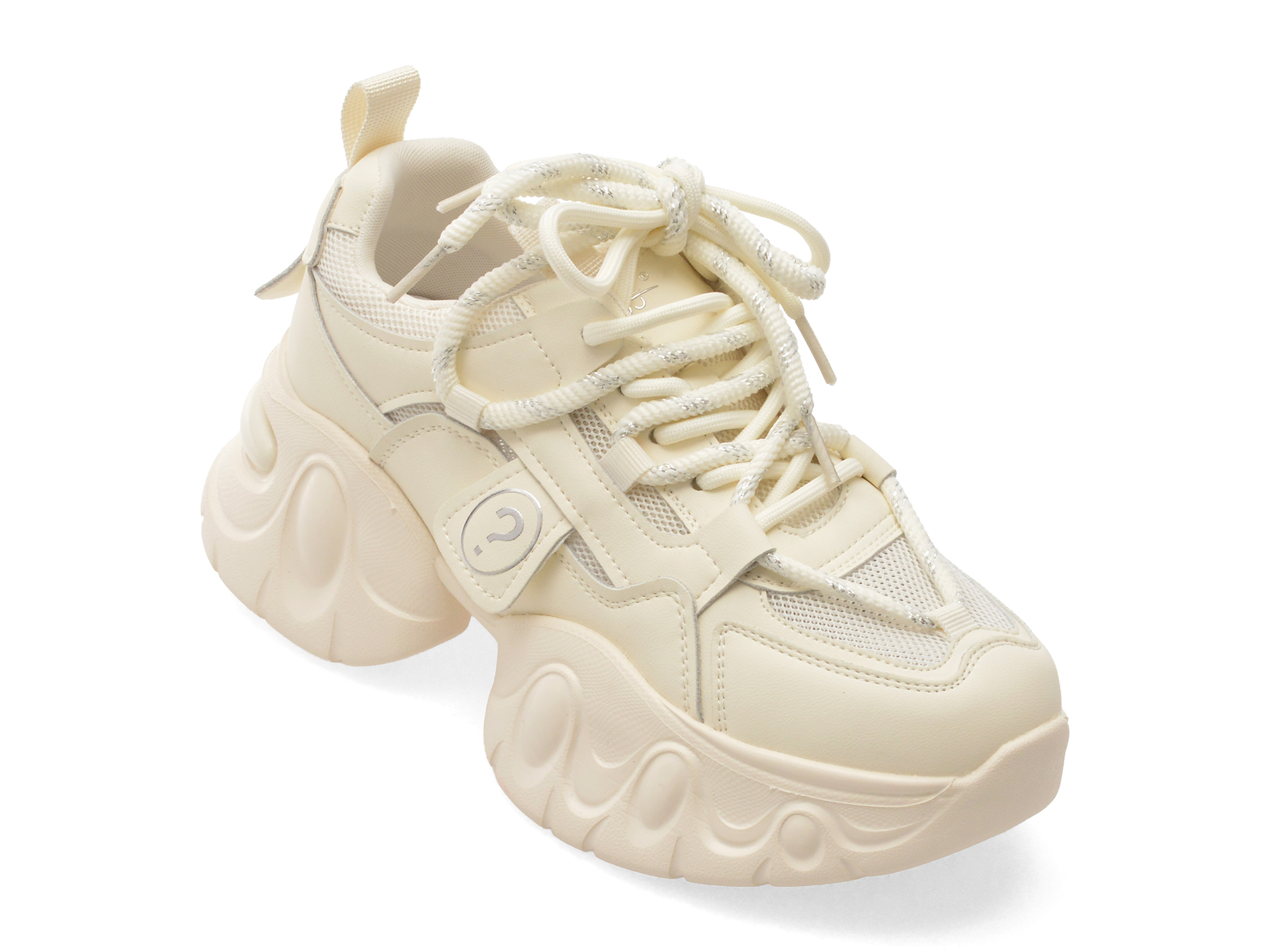 Pantofi Sport PASS COLLECTION Bej Piele Ecologică