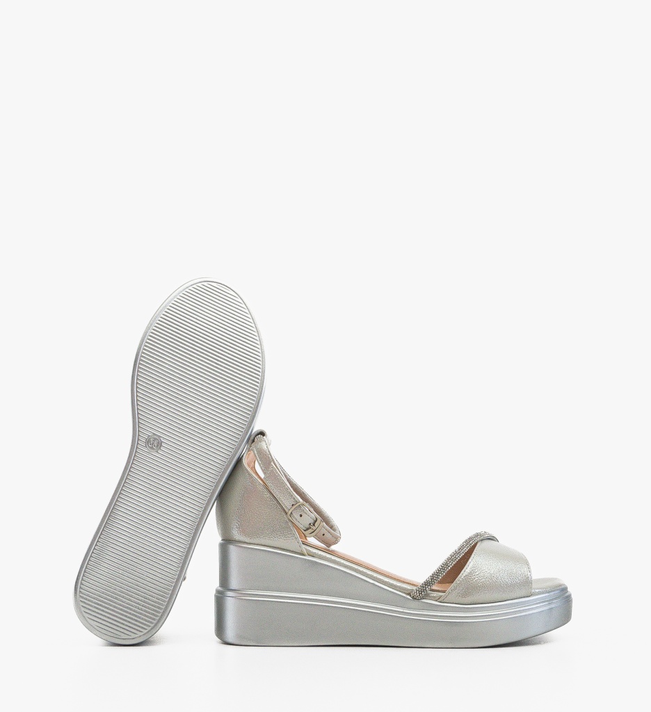 Platforme Dama Juha Argintii | Eleganță și Confort - imagine 6
