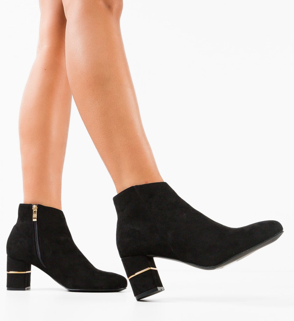 Botine Dama Belle Negre - Eleganță și Stil - imagine 3