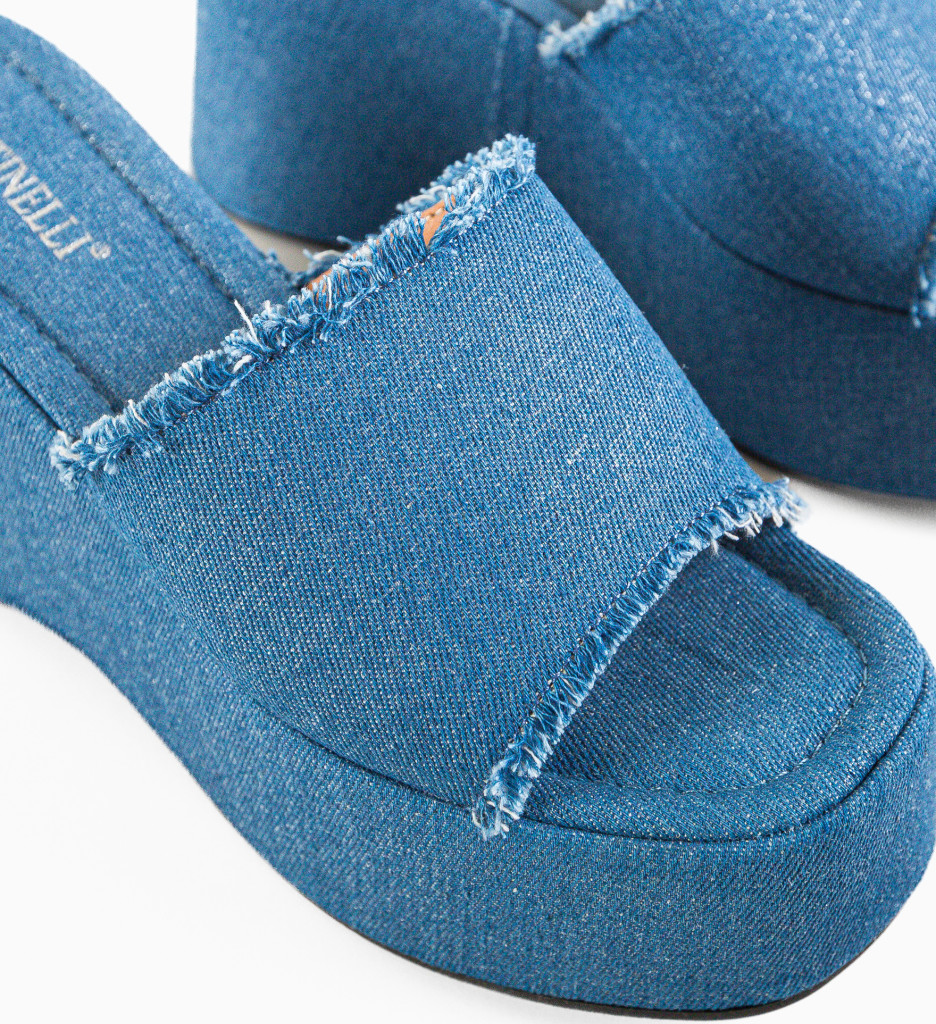 Saboti Albastri Dama - Confort și Eleganță - imagine 6