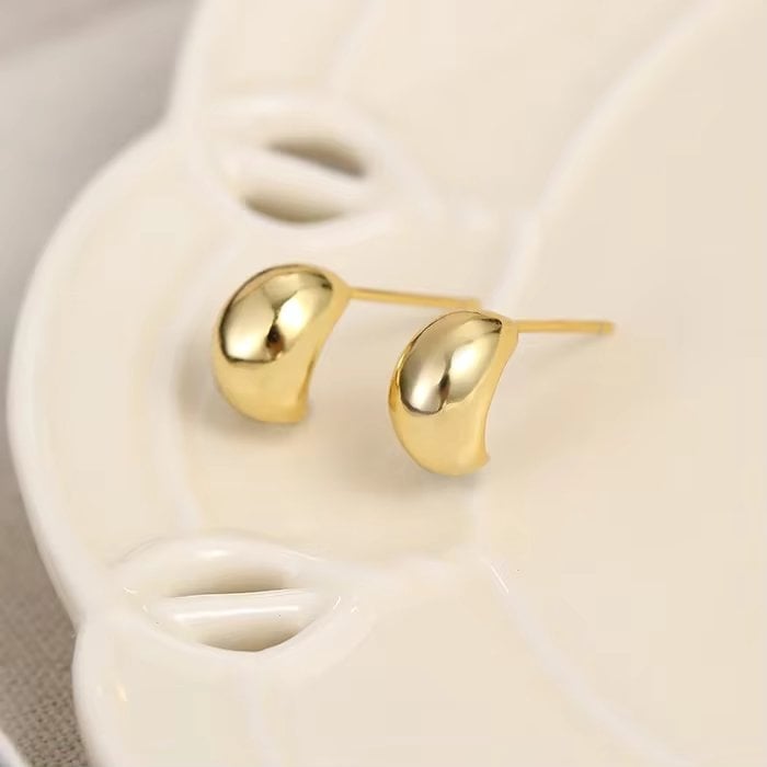 Cercei Delis Picatura Argint 925 placat Aur