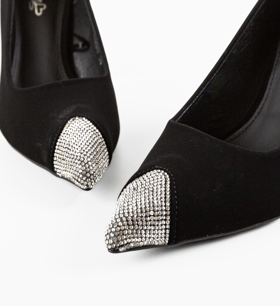 Pantofi Dama Meyly Negri | Eleganță și Stil - imagine 9