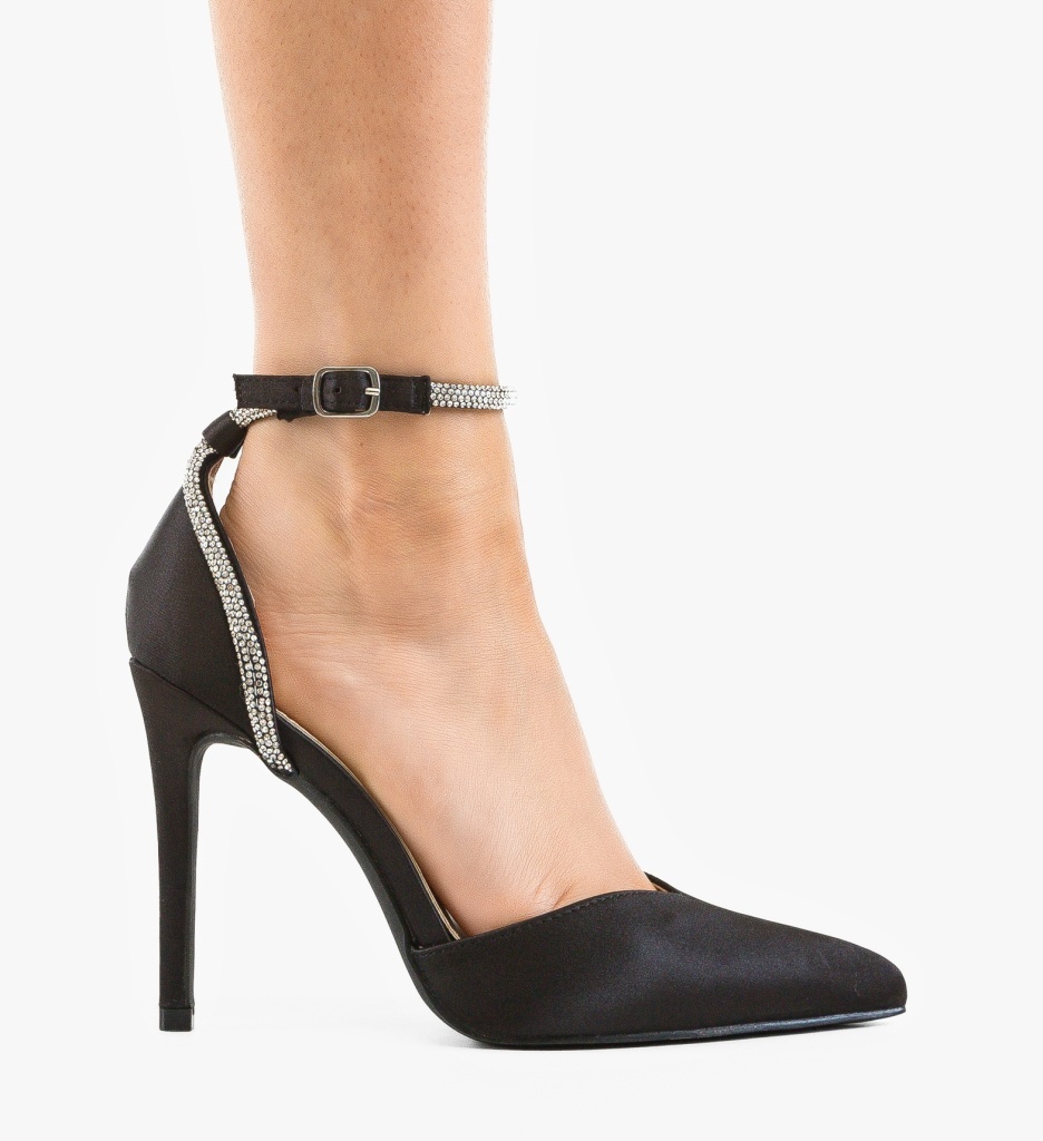Pantofi Stiletto Passion Negri | Eleganță și Stil - imagine 6