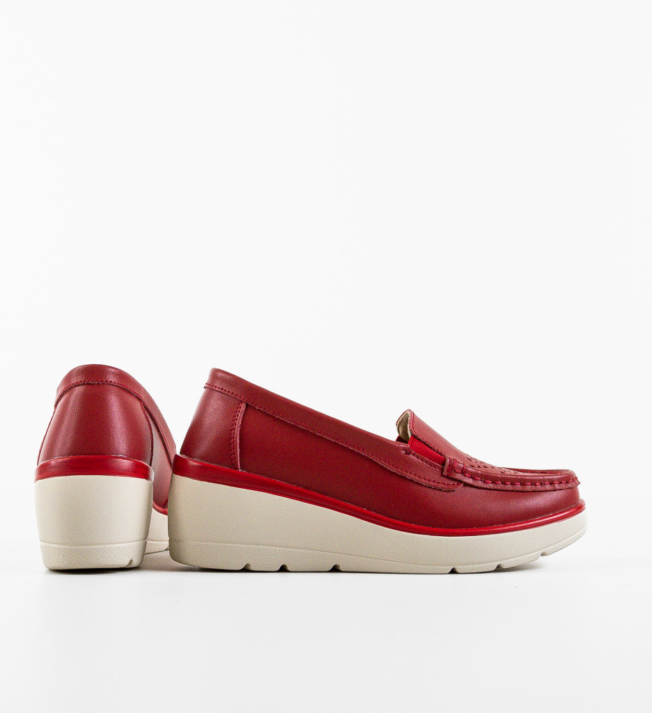 Pantofi Casual Atic Rosii - Stil și Confort
