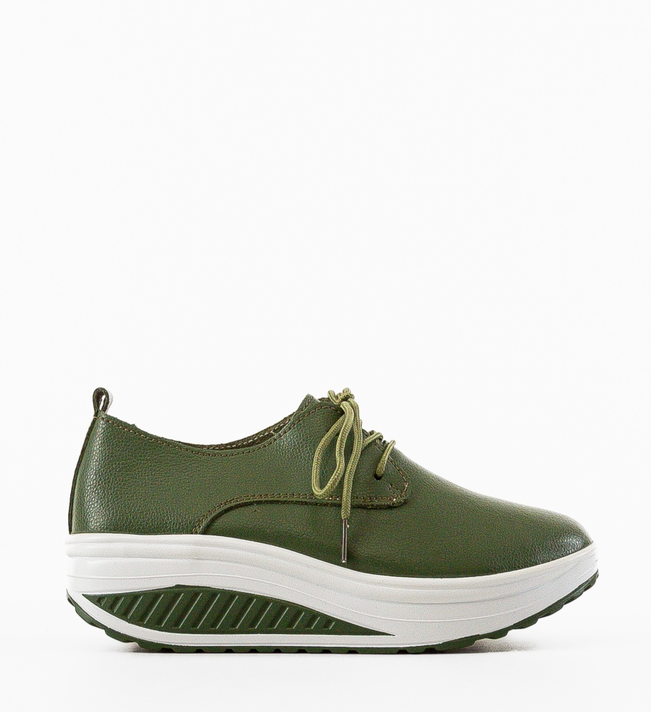 Pantofi Casual Kleak Verzi | Confort & Stil Urban - imagine 4