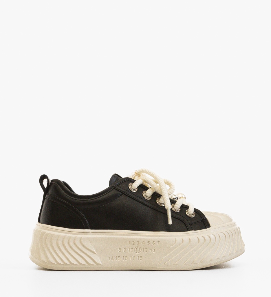 Sneakers Dama Sopstar Negri - Confort și Stil - imagine 8
