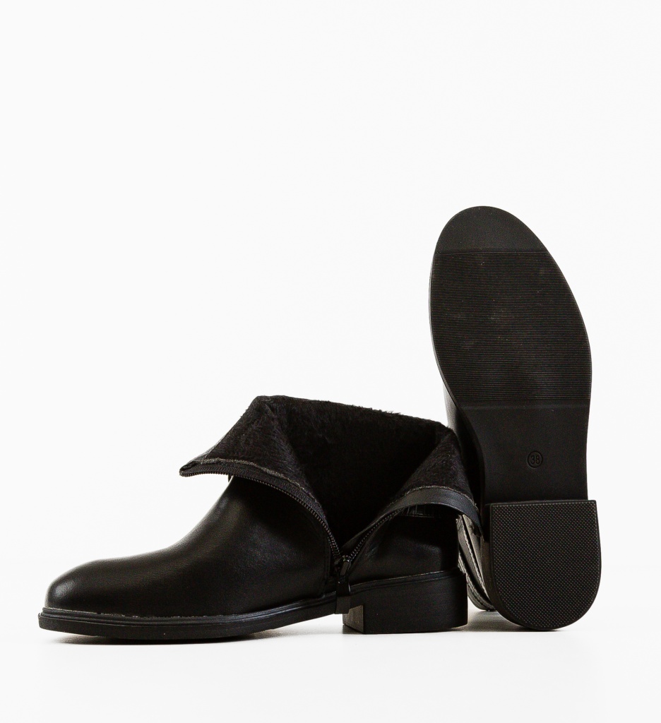 Ghete Dama Jenkins Negre - Eleganță Urbană - imagine 6