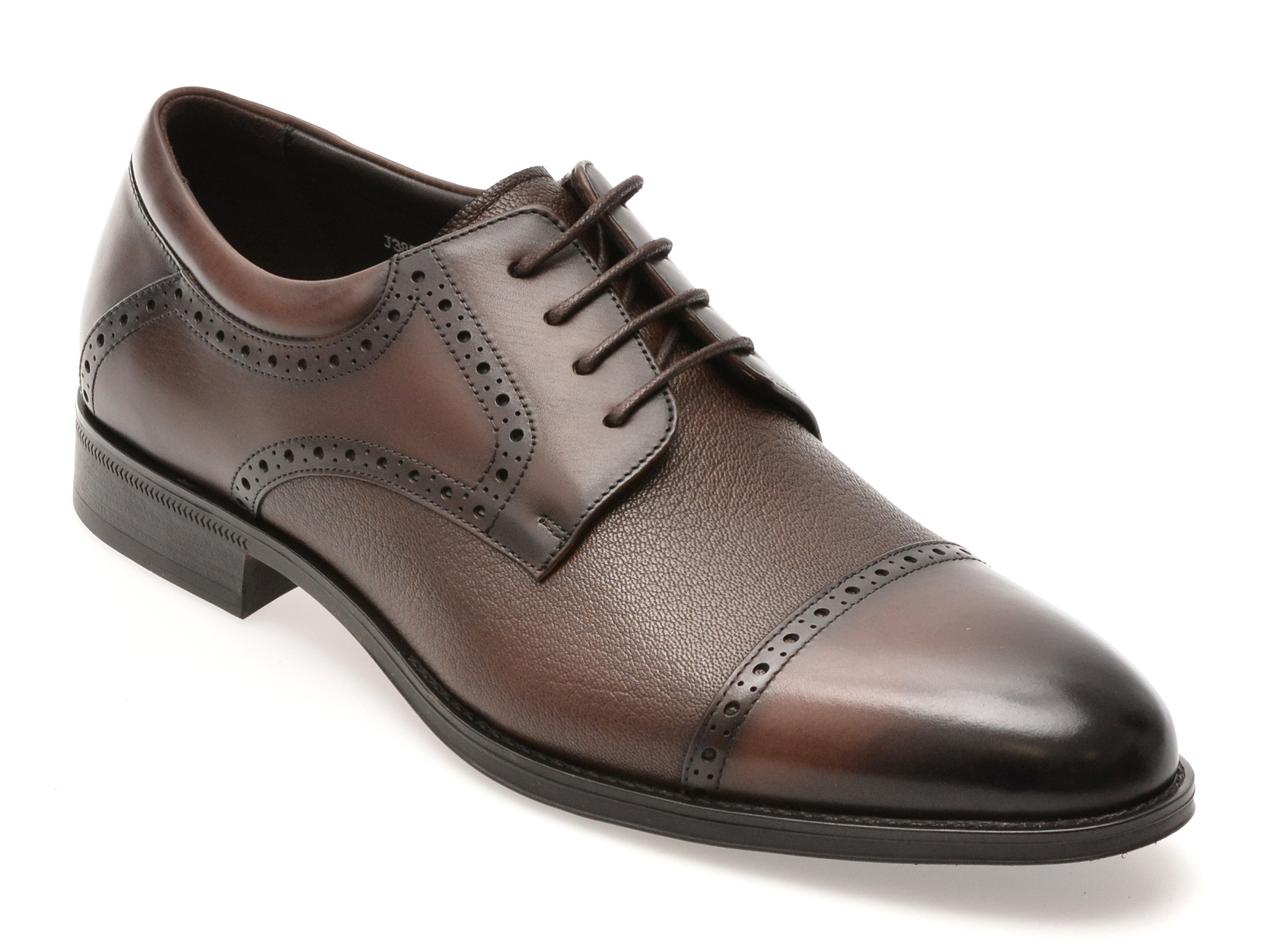 Pantofi Epica Eleganti Maro, Piele Naturala