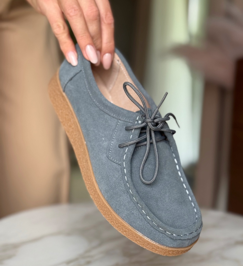 Pantofi Casual Neca Gri - Confort și Stil - imagine 4