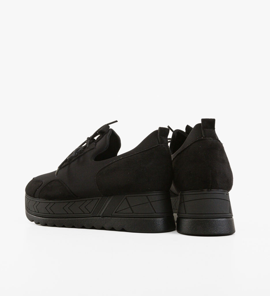 Sneakers Dama Gazy Negri - Confort și Stil - imagine 7