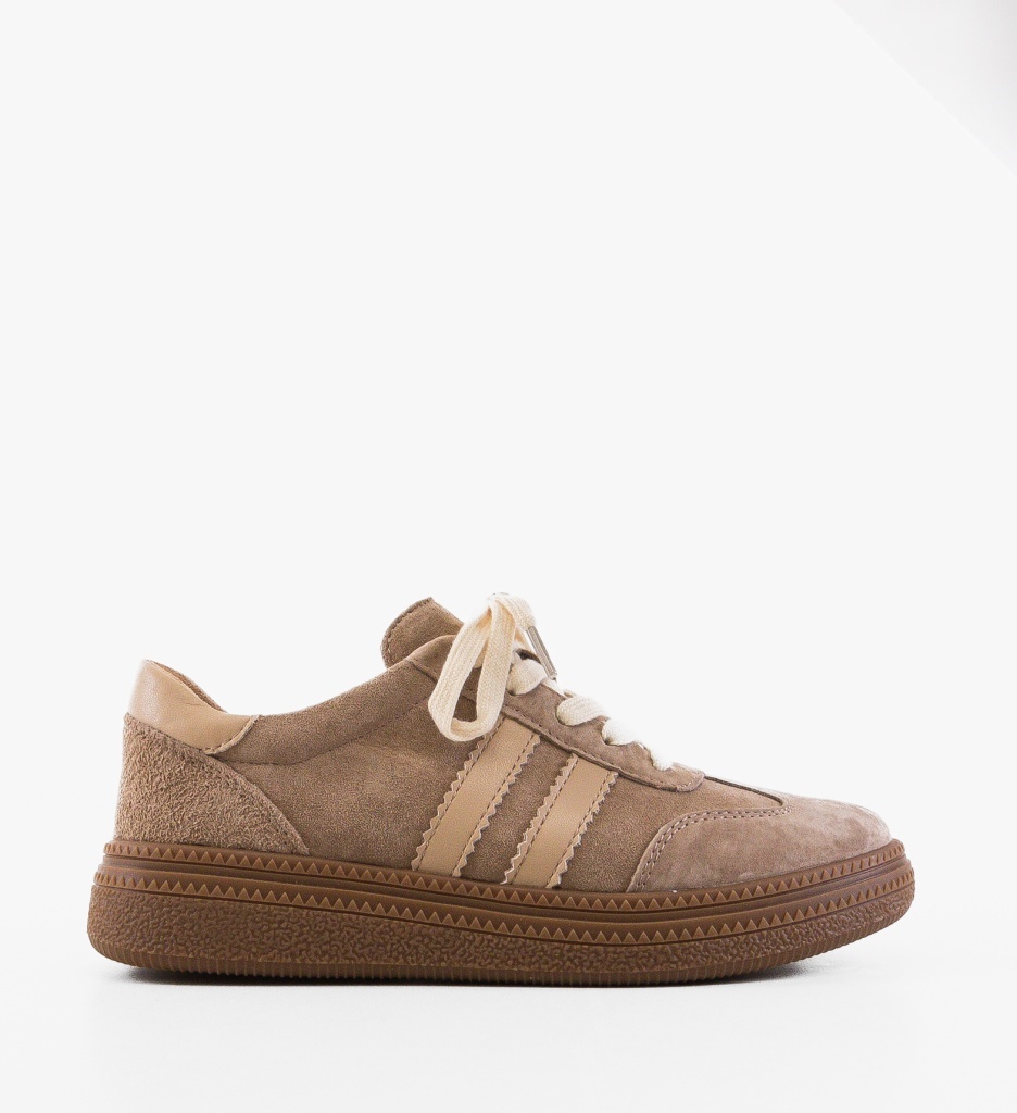 Sneakers Dama Marok Khaki - Confort și Stil Sport - imagine 6