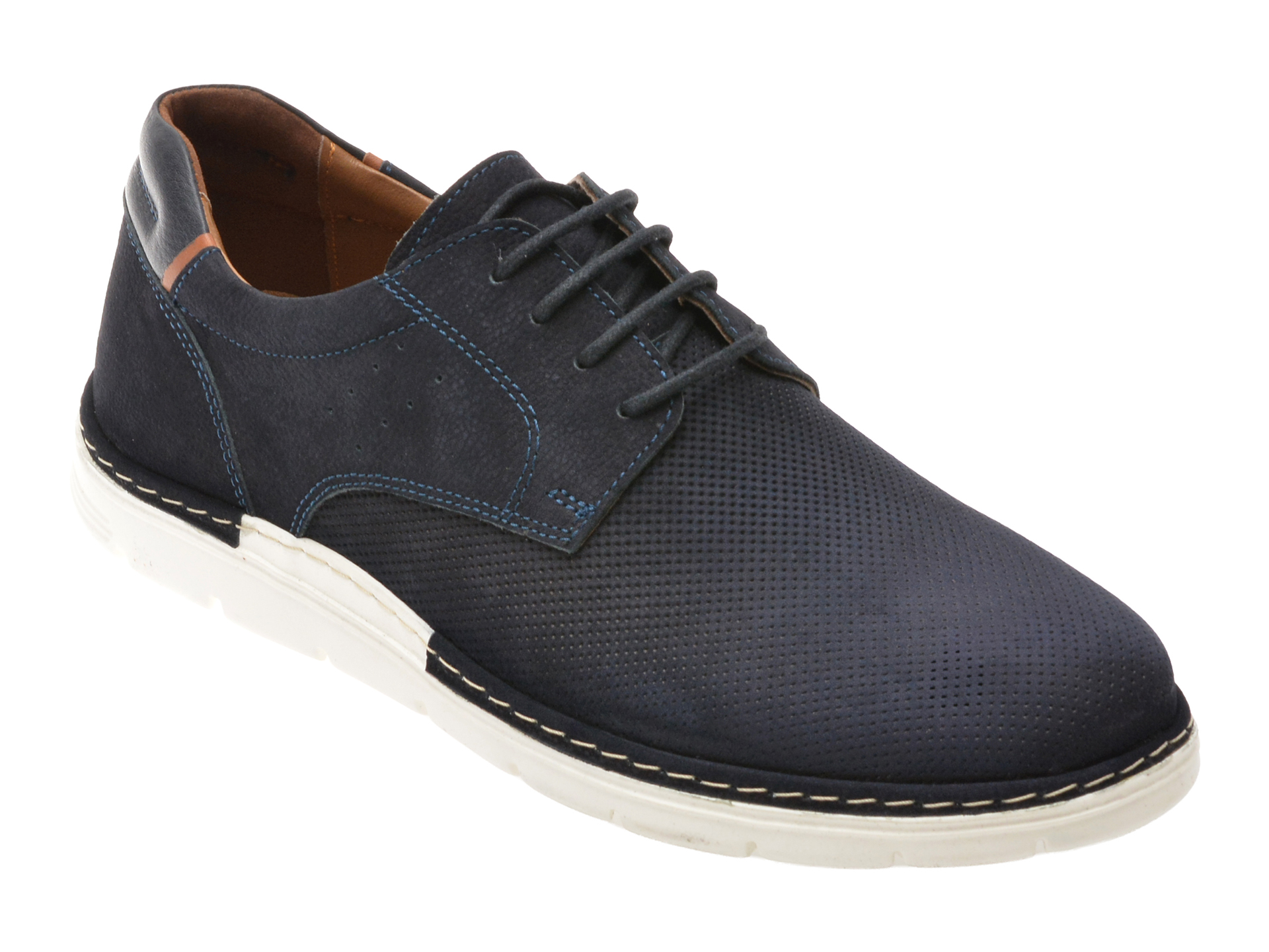 Pantofi OTTER Bleumarin Nabuc | Stil și Confort