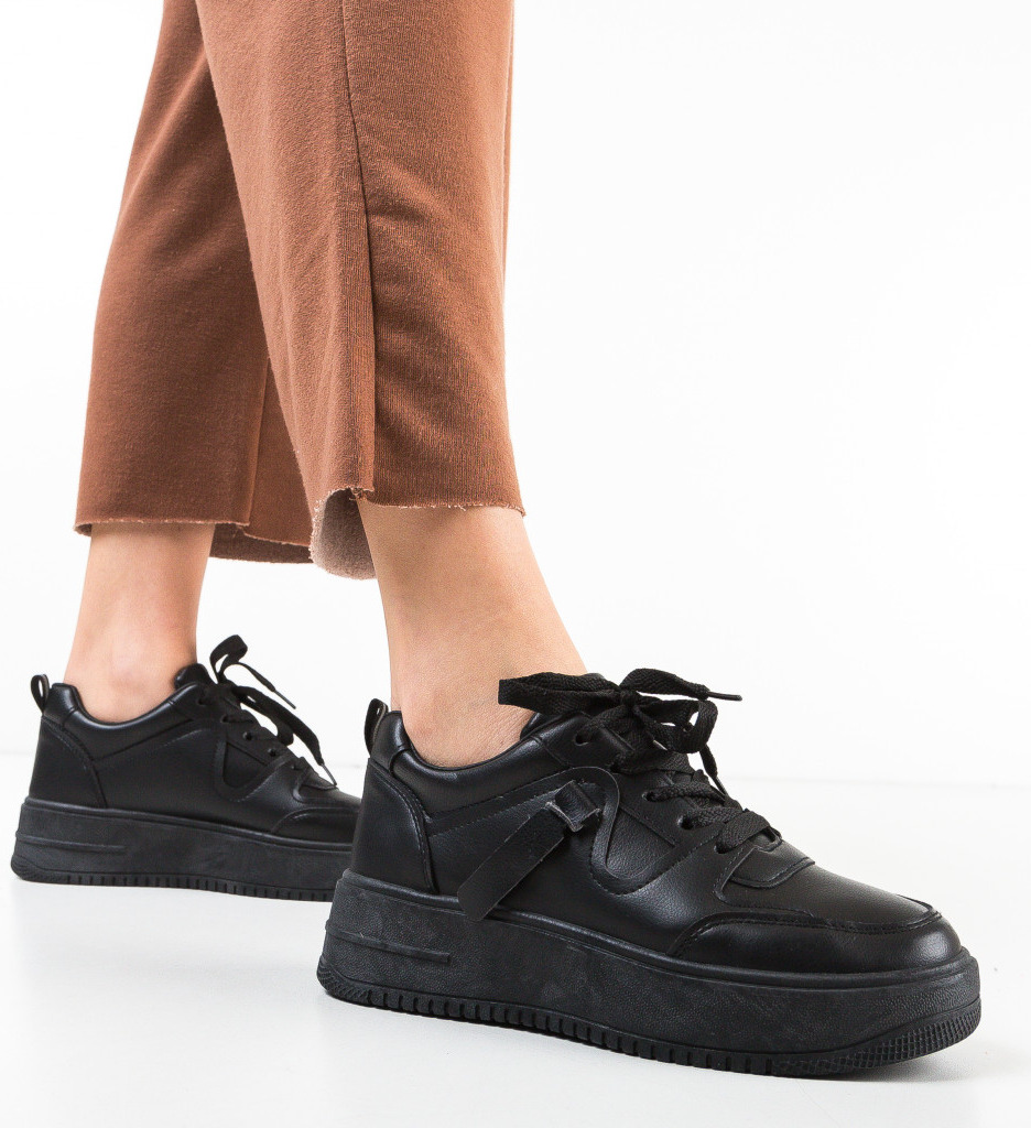 Pantofi Sport Fisire Negri | Confort și Stil