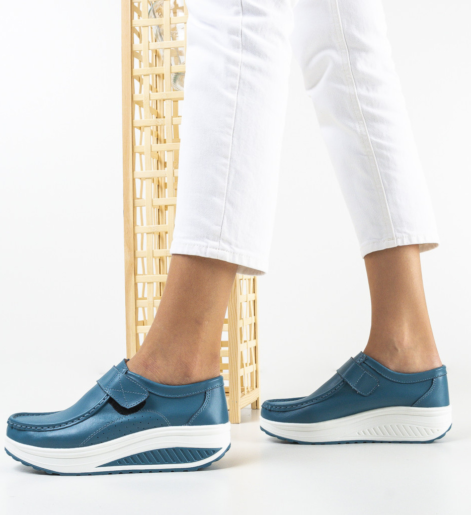 Pantofi Casual Marko Bleu - Confort & Stil