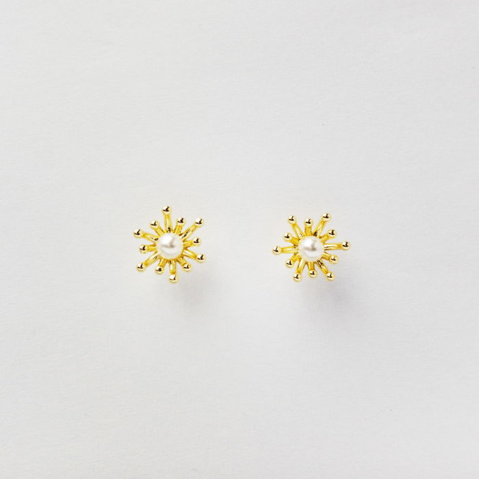 Cercei Xuping Floare Aur | Eleganță și Stil