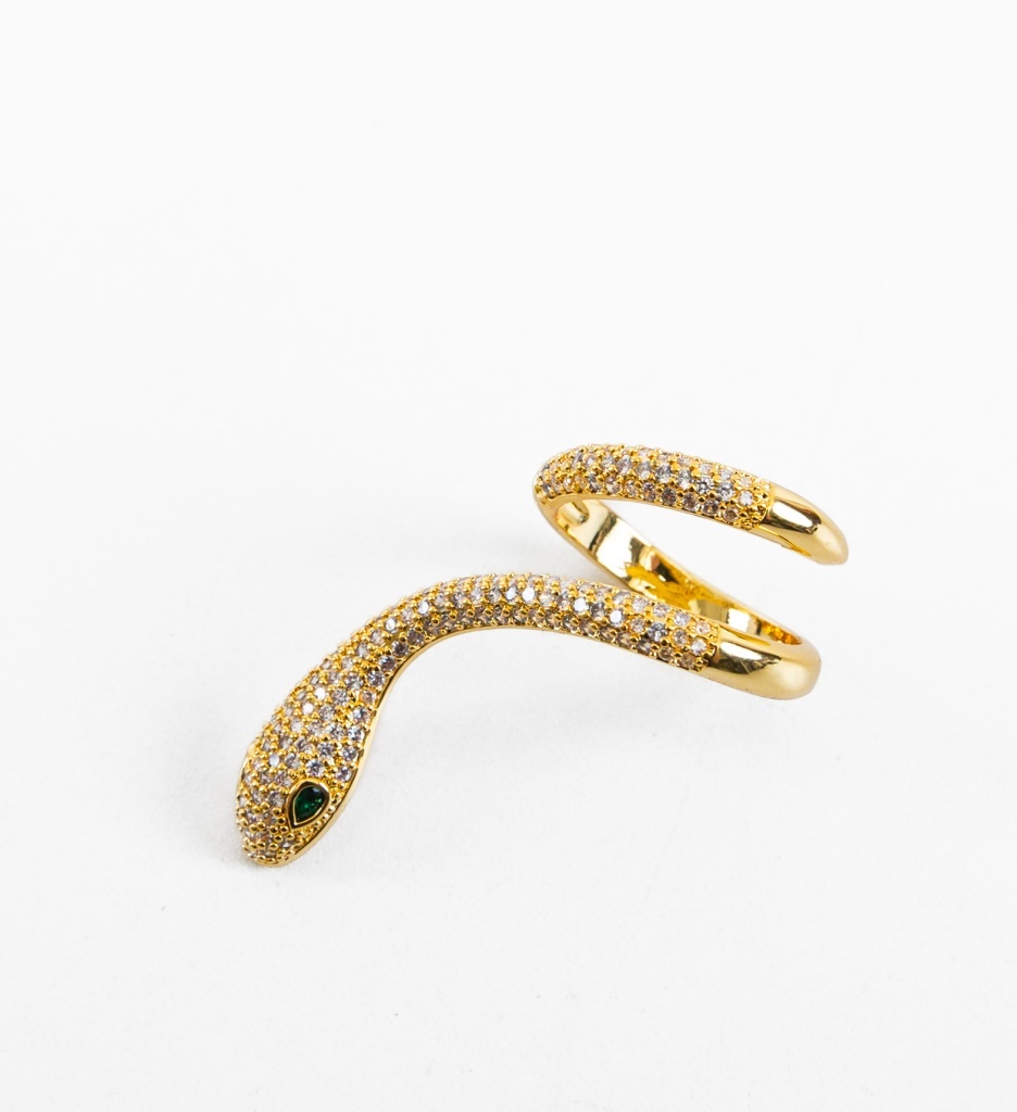 Inel Snake Auriu – Design Elegant - imagine 3