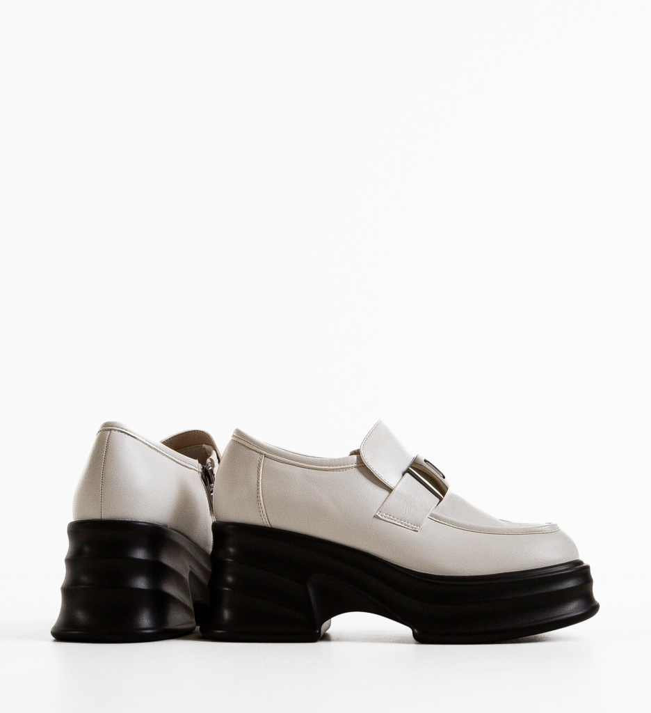 Pantofi Casual Natheo Albi - Confort și Stil - imagine 5