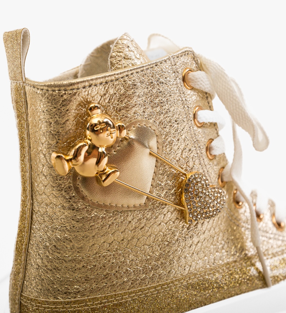 Pantofi Sport Rishi Aurii - Confort și Stil - imagine 10